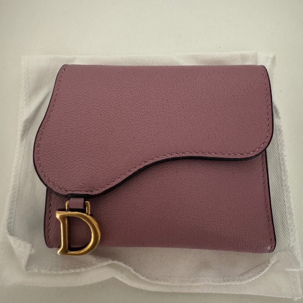 Dior Saddle Lotus Wallet